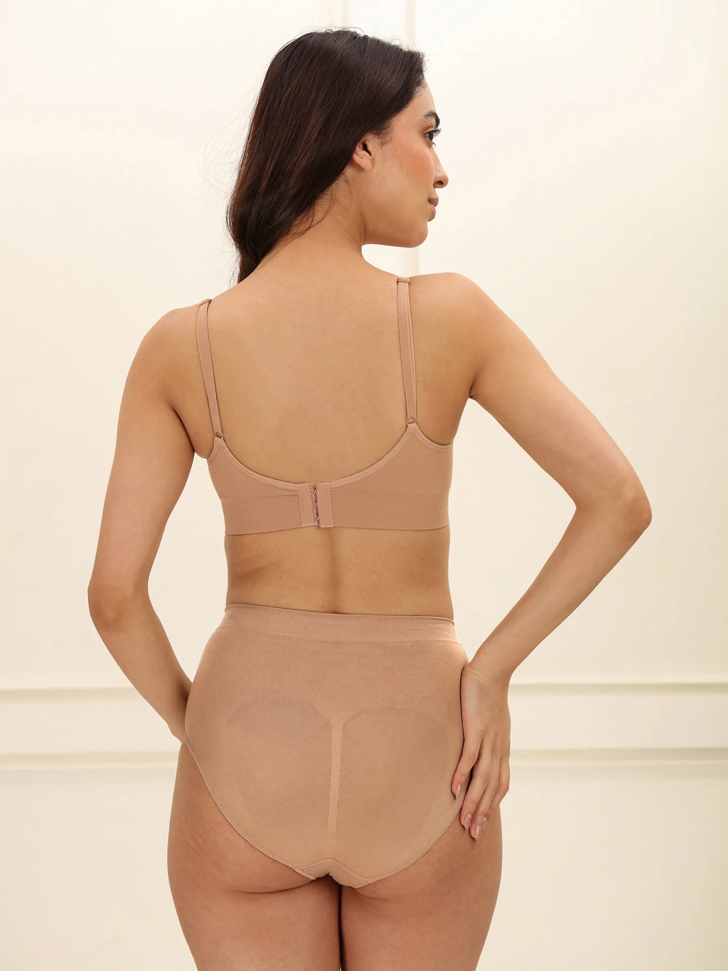 All Day Push Up Bra - Lightly Padded Full Coverage Wireless Bra with Adjustable Straps - Image 16