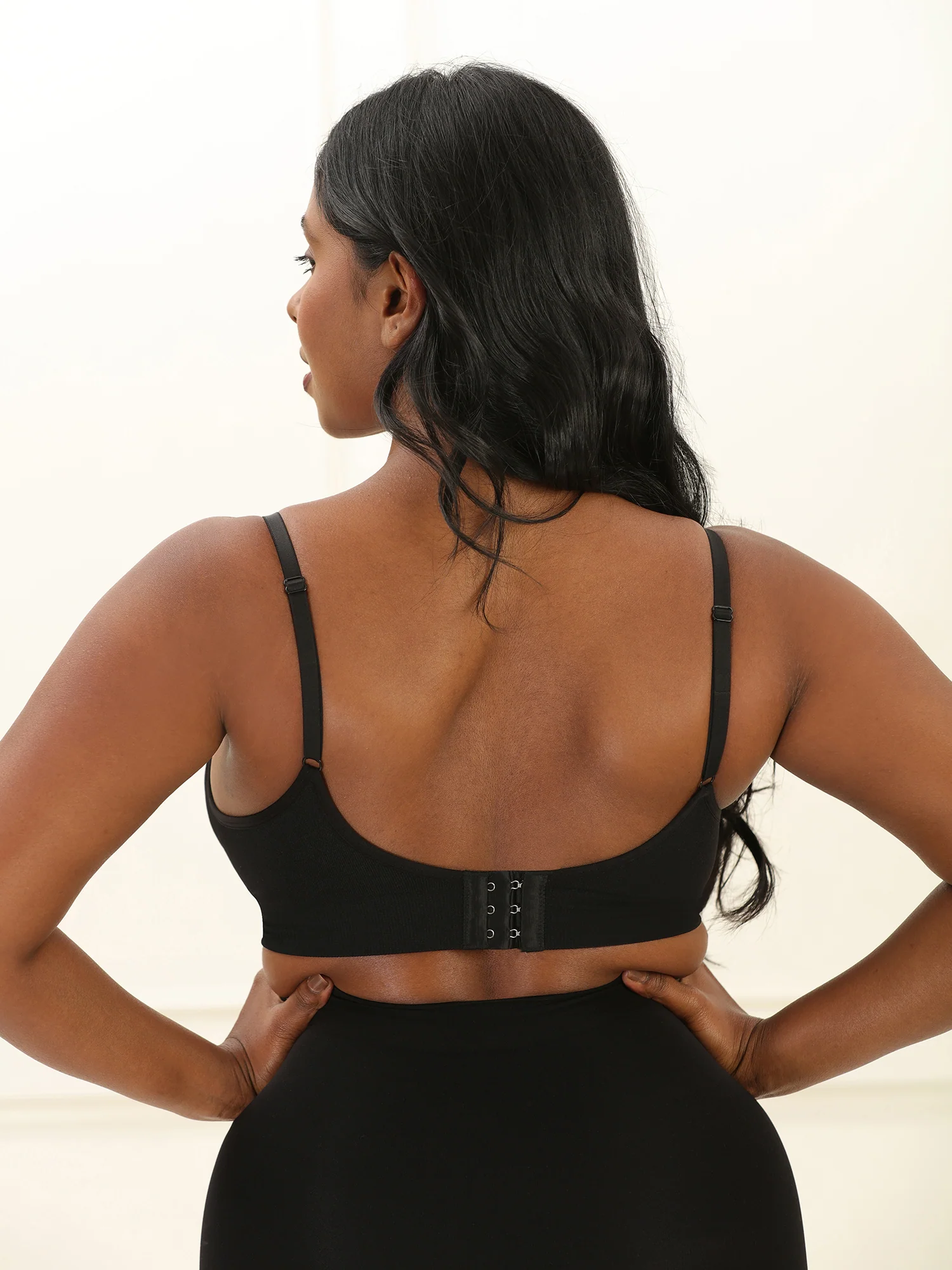 All Day Push Up Bra - Lightly Padded Full Coverage Wireless Bra with Adjustable Straps - Image 9