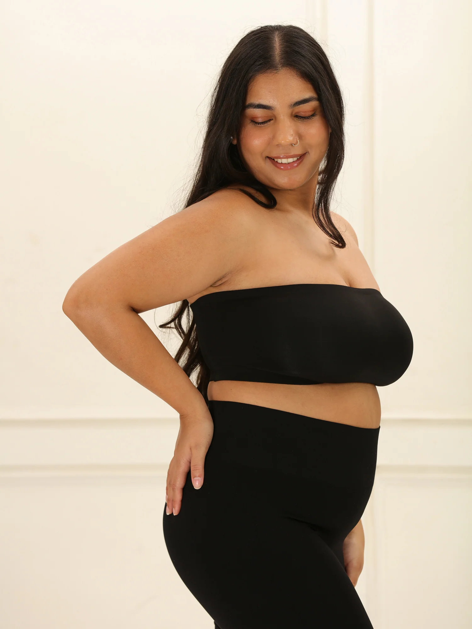 Bandeau - No Slip Non-Padded Wireless Seamless Tube Bra - Image 10