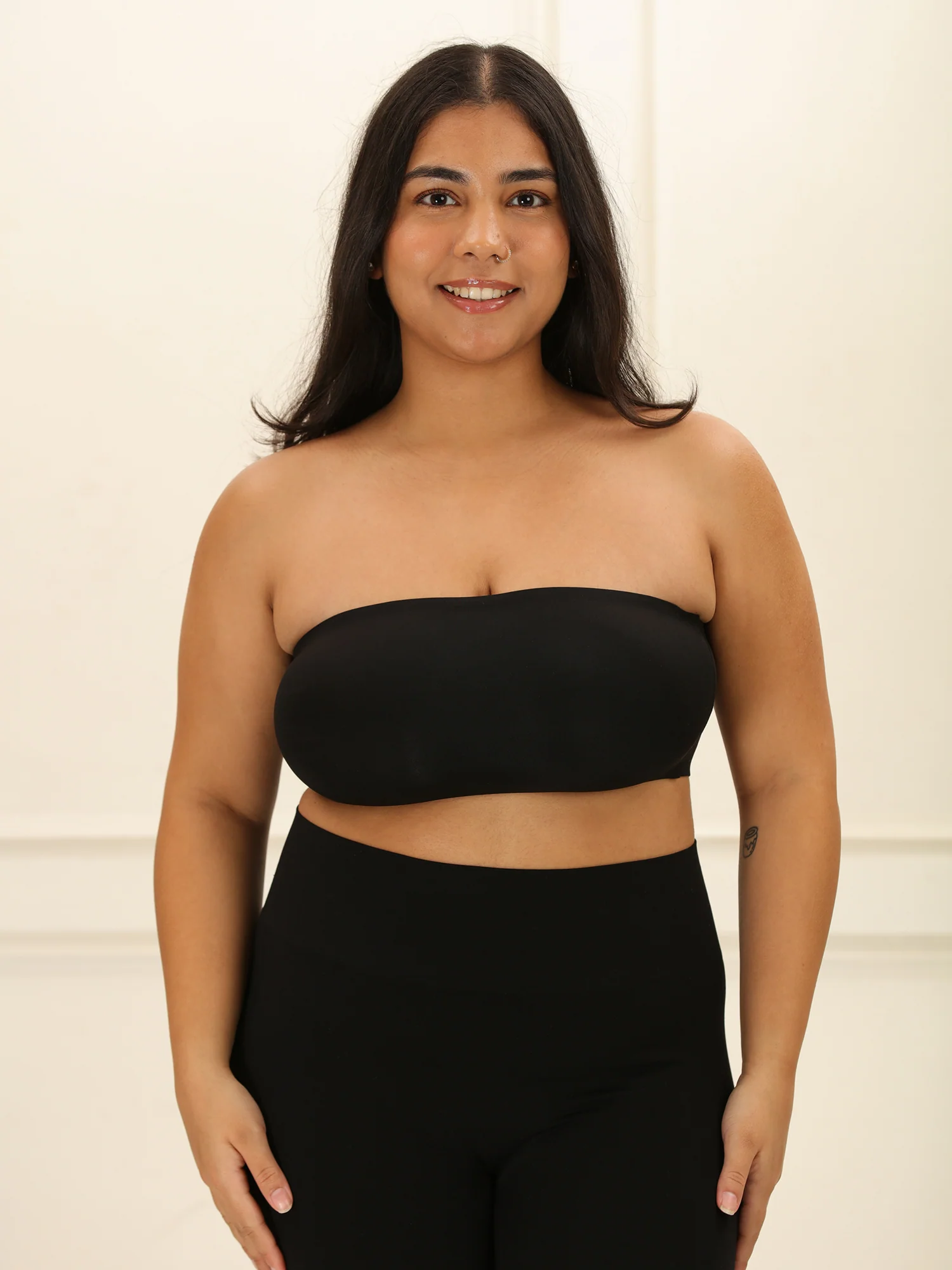 Bandeau - No Slip Non-Padded Wireless Seamless Tube Bra - Image 8