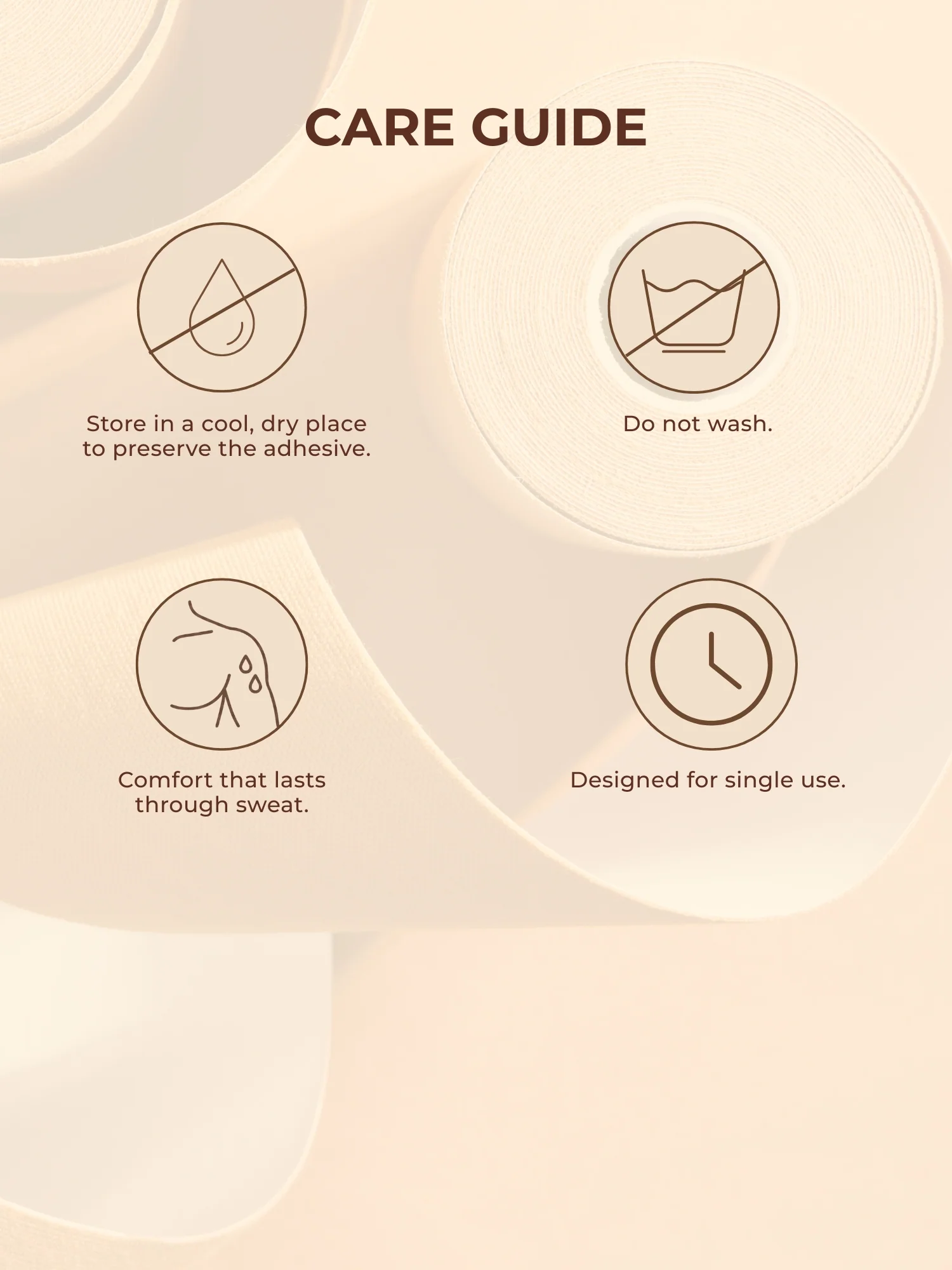 Body Tape for Women – Fabric-Friendly, Invisible Double Sided Tape, Skin-Safe Adhesive, Dispenser, Clothing Tape for Saree Draping, Neckline & Lehenga India - Image 8