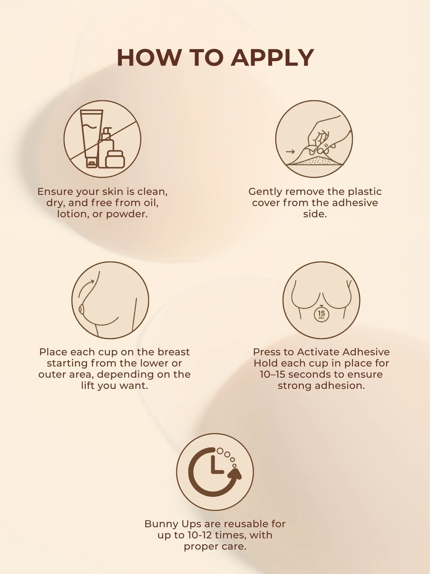 Reusable Breast Lift Bunny Ups - Image 8
