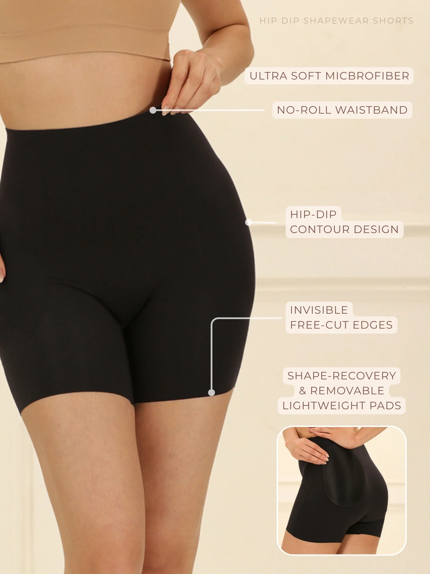 Hip Dip Shapewear Shorts - Image 8