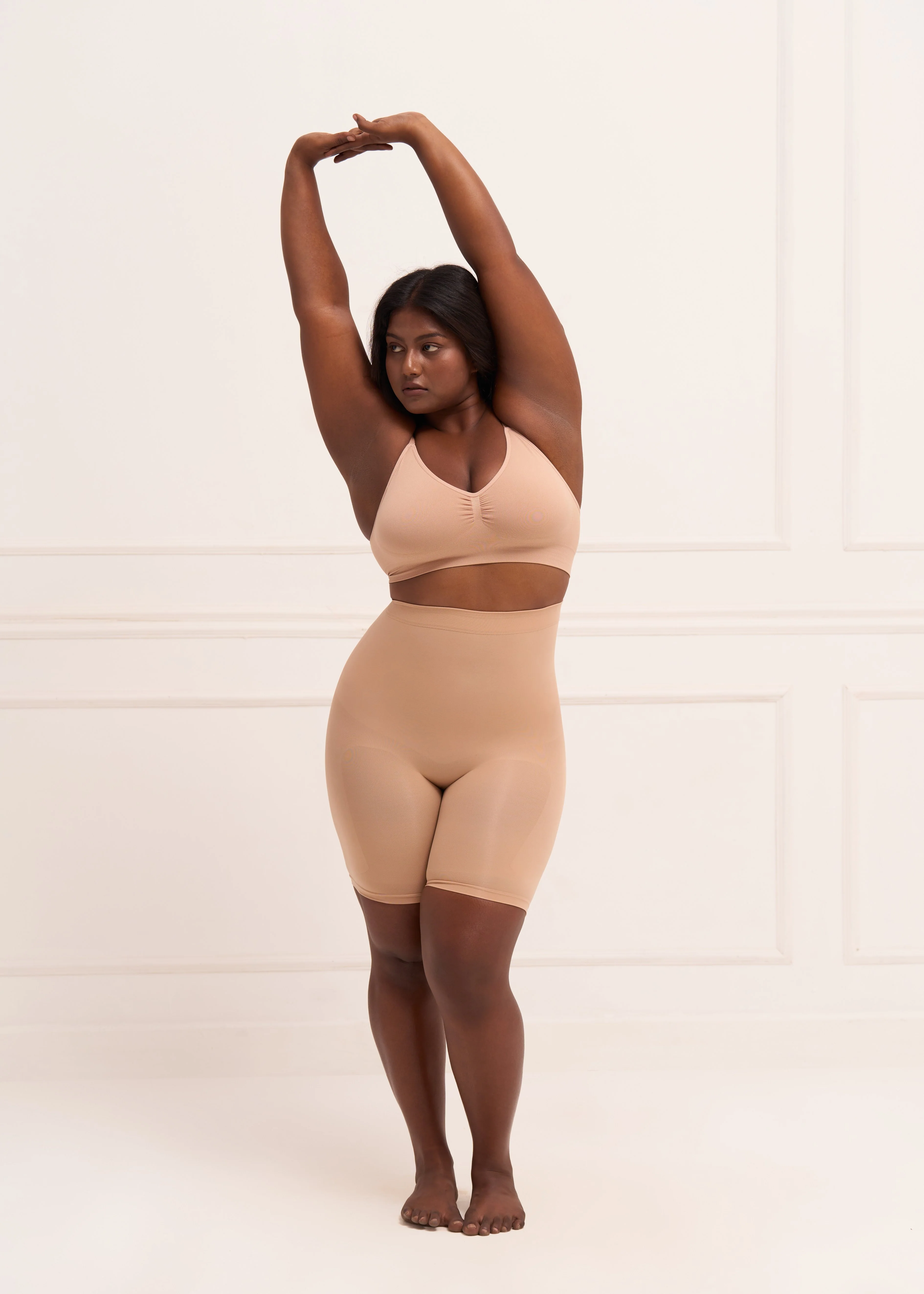 Mid Waist Butt Lifting Shorts - Image 16