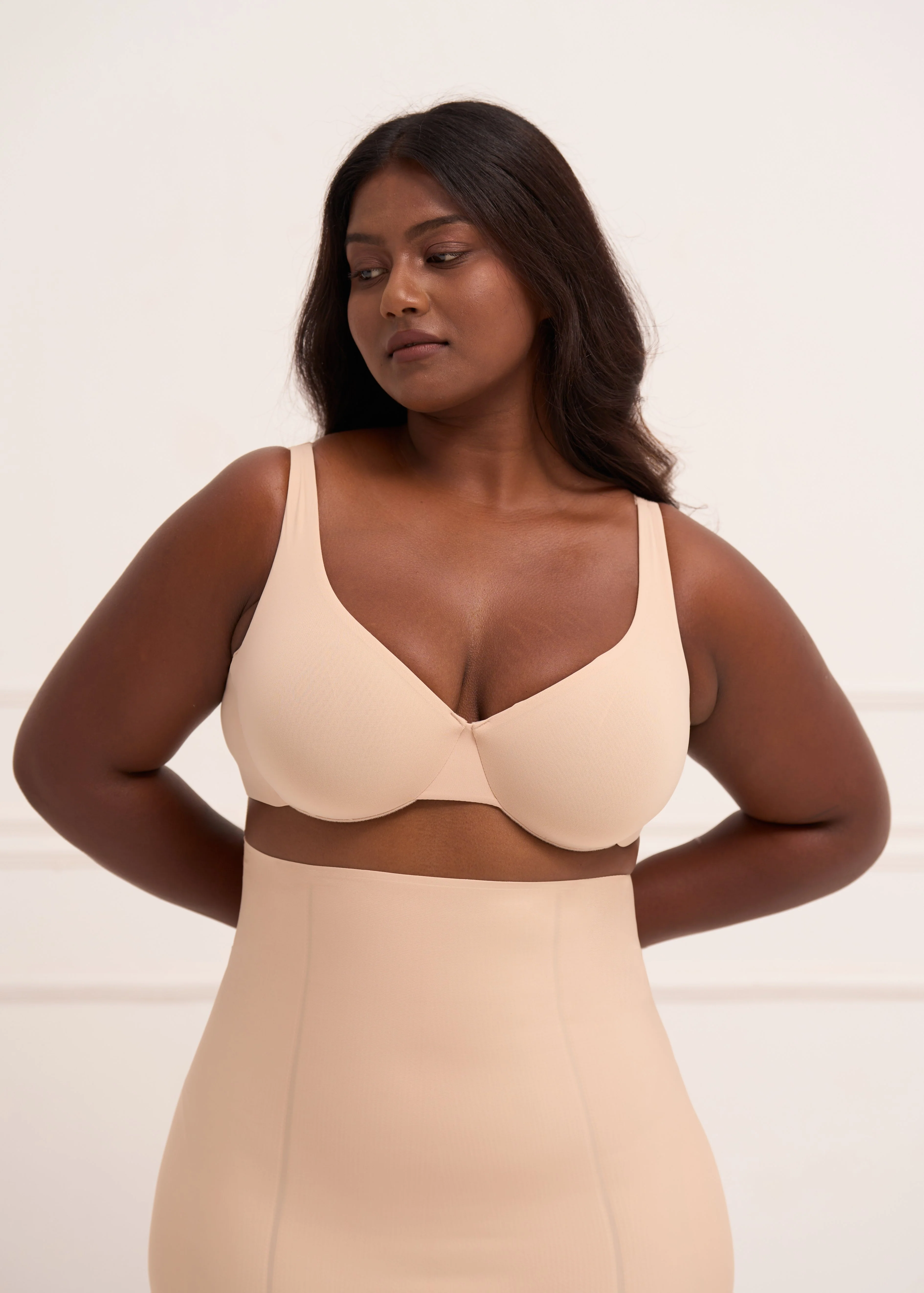 Minimizer Bra for Heavy Bust - Wired Non-Padded Full Coverage Bra - Image 17
