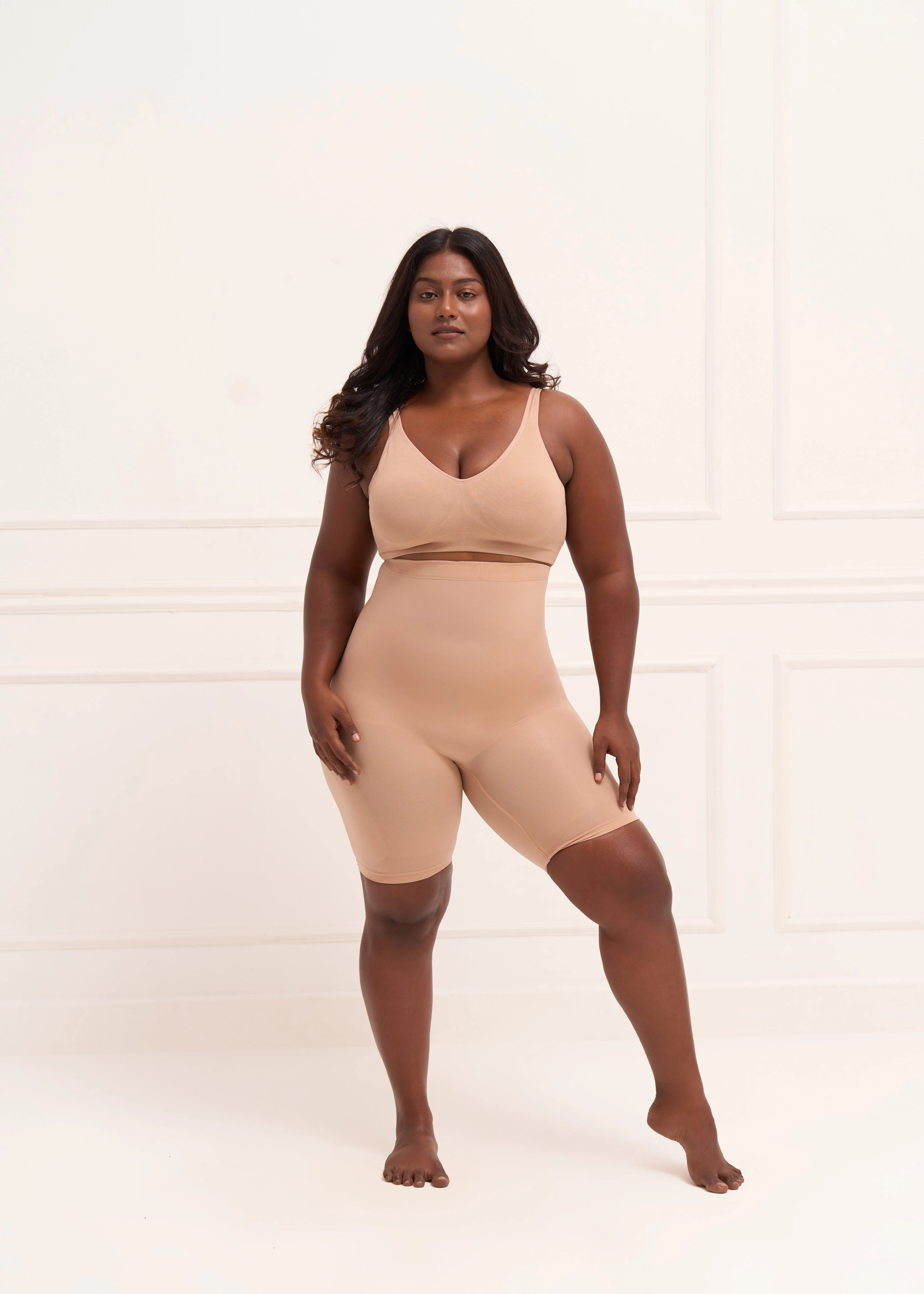 Padded All Day Bra - Lightly Padded Wireless T Shirt Bra with Full Coverage - Image 3