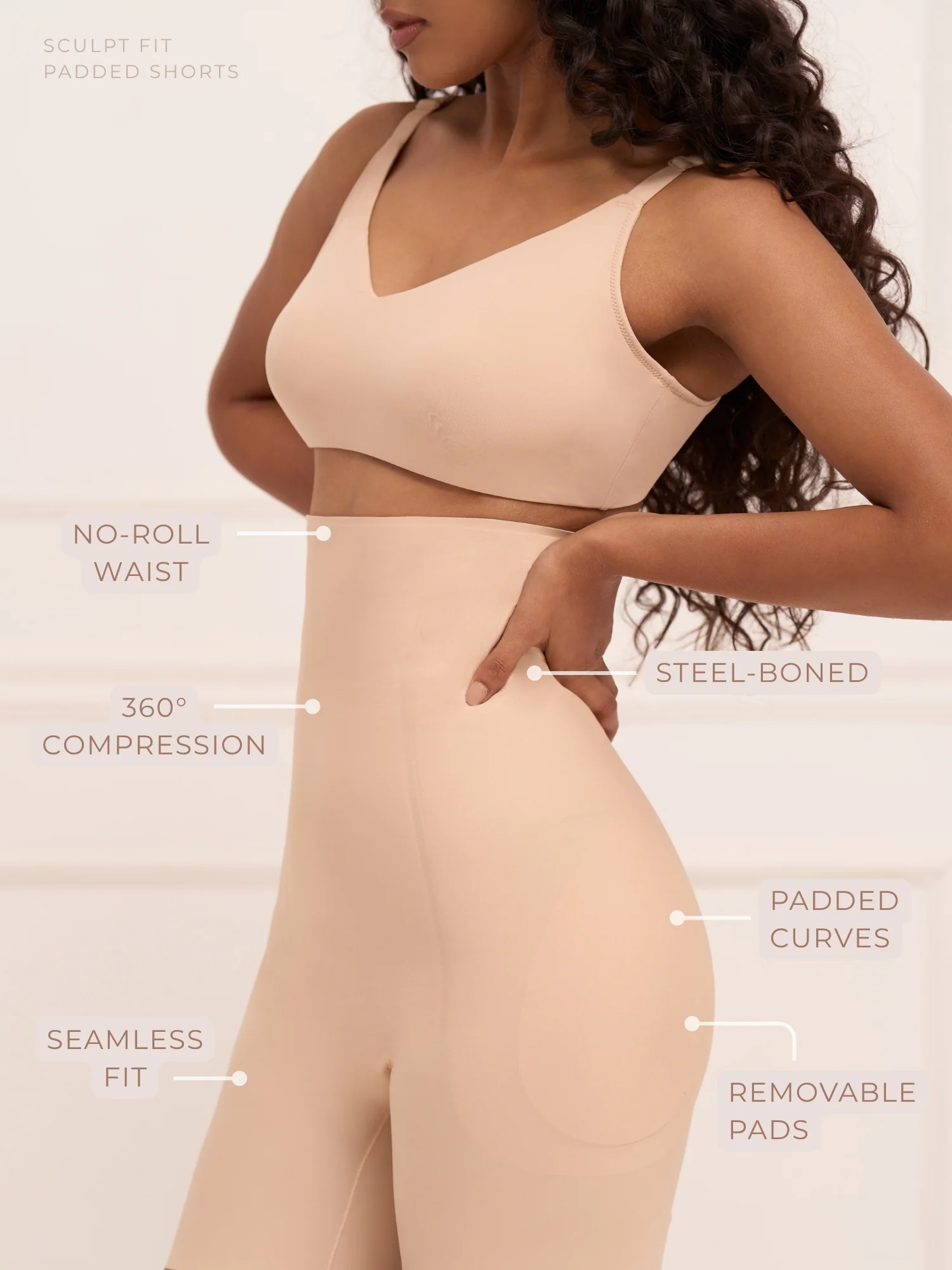Sculpt Fit Padded Shorts - Image 8