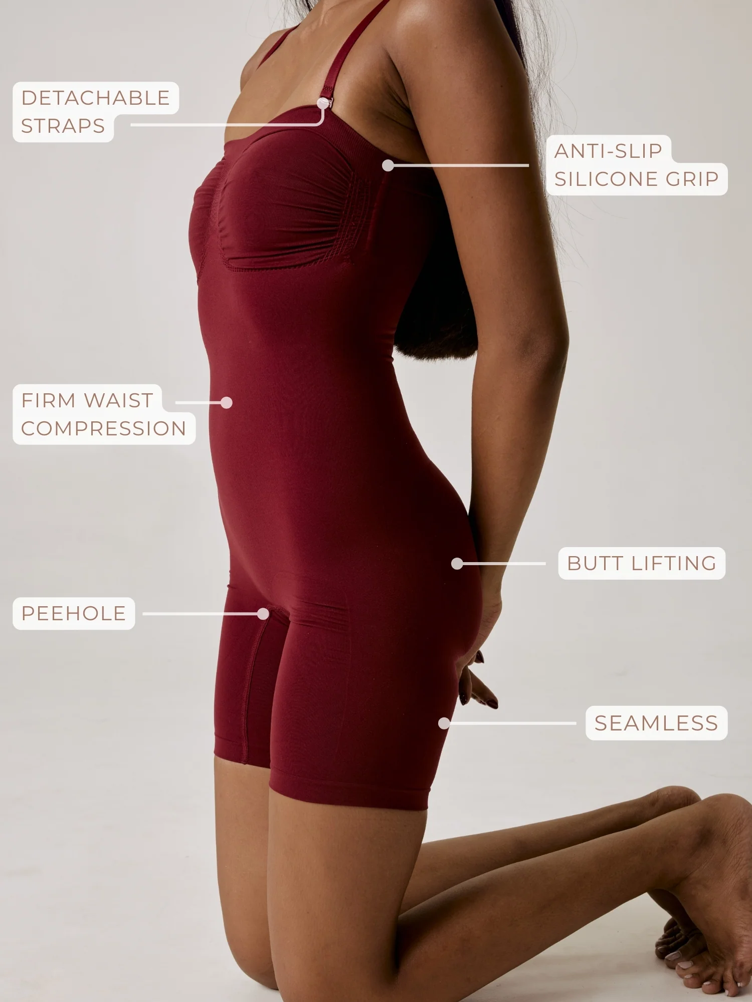Strapless Butt Lifting Bodysuit - Image 3