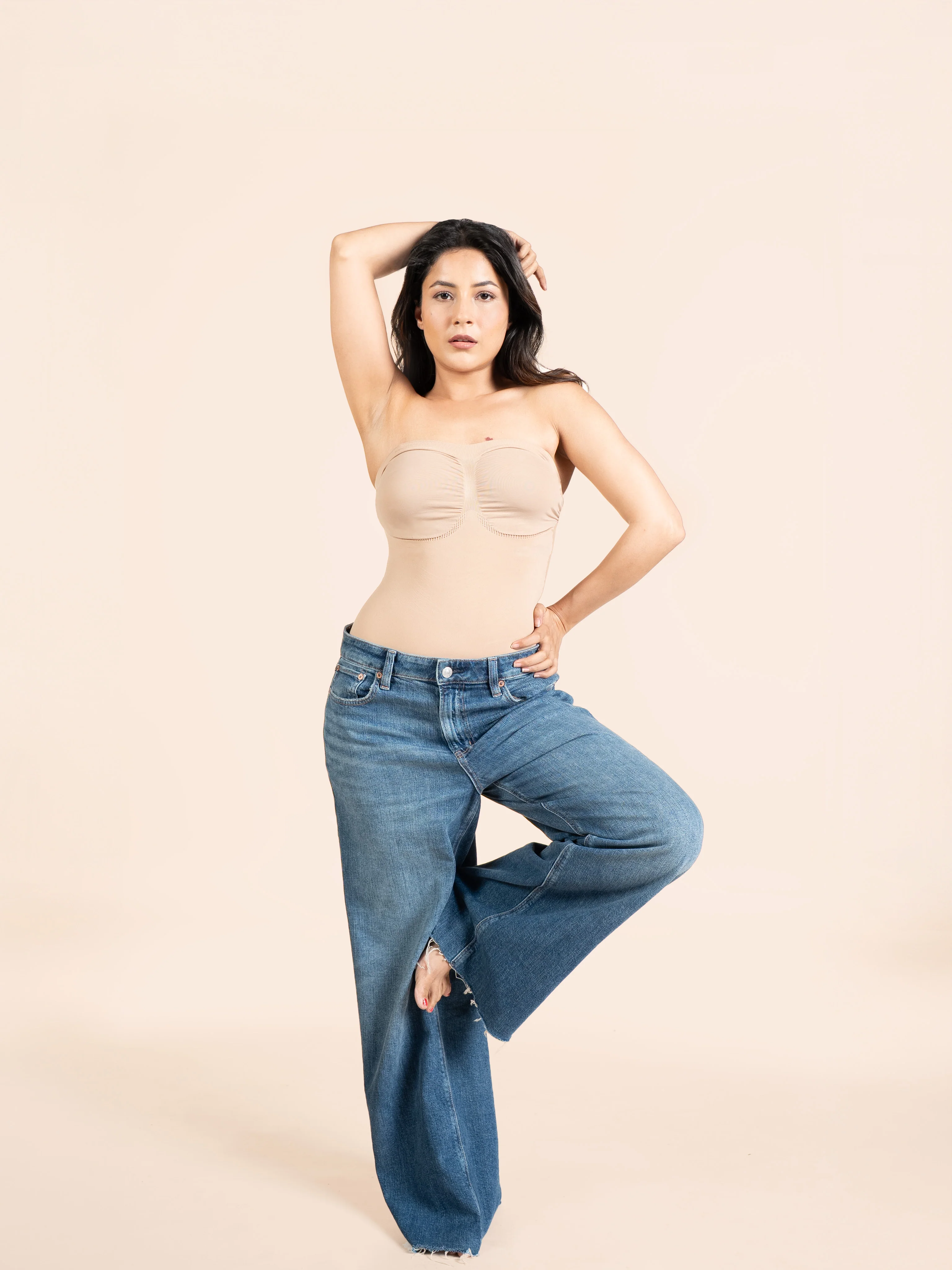Strapless Butt Lifting Bodysuit - Image 9