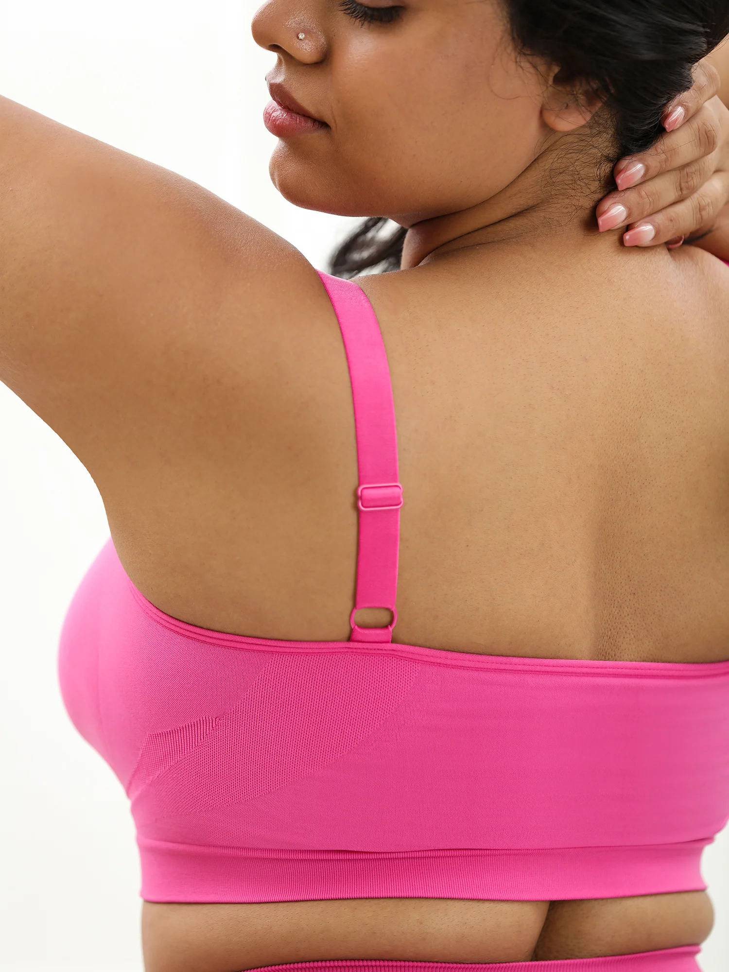Wireless Shaping Bra - Seamless Non-Padded Wireless T Shirt Bra with Full Coverage - Image 26